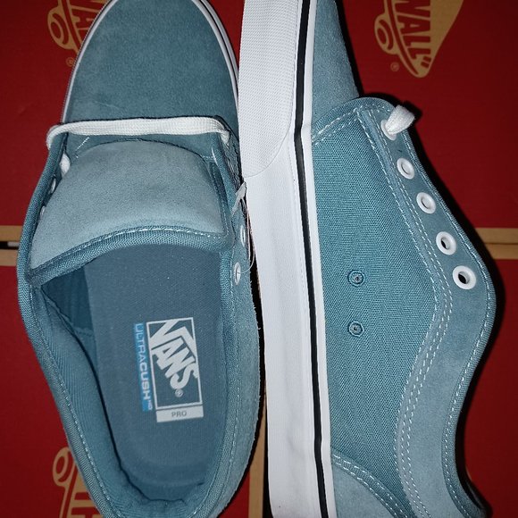 Vans Chukka Low Smoke Blue/Pale Banana Men\'s 8 VN0A38CGUZ7 NIB main image 7